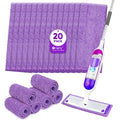 Orighty Reusable Mop Pads for Swiffer PowerMop, 20 Pack Power Mop Pads Refills for 13 ''-15 '' Spray Mop, Microfiber Mop Pads Refills for Multi-Surface Floor, Machine Washable - size: 20 Pack
