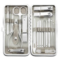 Manicure Set - 19 in 1 Professional Nail Clippers Pedicure Kit, Manicure Tool Kit, Stainless Steel Facial Grooming Set Kit, Gift Idea for Women, Men, Girls, Teens, Grey - color: Grey