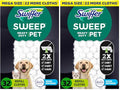 Sweep + Mop, Dry Pads Refill, Floor Cleaner for Dirt, Dust, Hair, Cleaning Cloths for Mopping Home, Bathroom, Kitchen, All Purpose Multi-Surface Floor Wipes, Heavy Duty, Pet, 32 Count (Pack of 2) - size: 32 Count (Pack of 2)