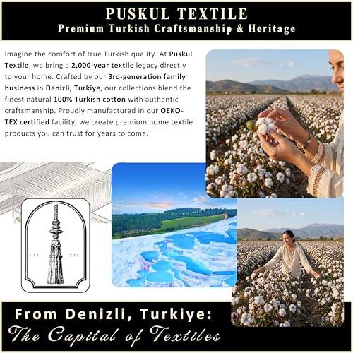 PÜSKÜL Natural 100% Turkish Cotton Waffle Bath Towels Set of 2-Piece | 32x63 inch Extra Large Absorbent Quick-Dry Lightweight Spa Towel | Luxury Sauna Accessories (Gray, Bath Towels - Pack of 2) - color: Gray