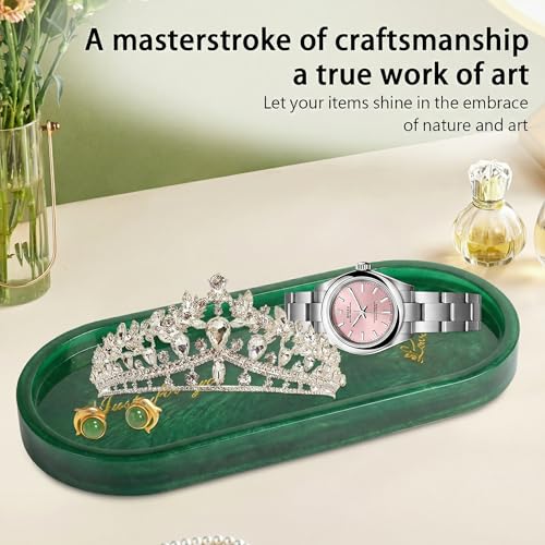 Key Tray For Entryway Table - Counter Tray(Green) - color: Green