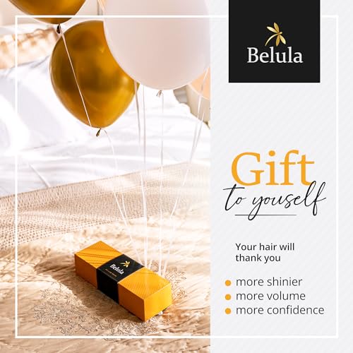 Belula 100% Boar Bristle Hair Brush Set (Medium). Soft Natural Bristles for Thin and Fine Hair. Restore Shine And Texture. Wooden Comb, Travel Bag and Spa Headband Included! - size: Medium