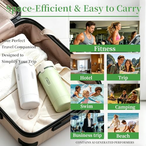 4 in 1 Travel Dispenser,4 Pack 30ML Travel Bottles for Toiletries,Refillable Leak Proof Portable Bottle Set for Shampoo,Shower Gel,Suitable for Travel,Gym,Vacation,Camping (White-2) - color: White-2