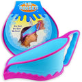 Shampoo Visor by Splash Guard, Comfort Seal Baby Bath Shampoo Shower Cap, Gentle Rinse and Shield Bath Hat for Toddlers and Babies, Protects Eyes, Ears, and Face - color: Blue
