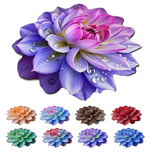 Floral Diatomaceous Earth Floor Mat 3D Flowers Pattern Bath Mat Non-Slip Bath Rug Safe Absorbent Quick Drying Bathmat Suitable for Bathroom Kitchen Entrance (Style 4, 15.75"/40cm) - color: Style 4, size: 1'4" x 1'4" (Flower)