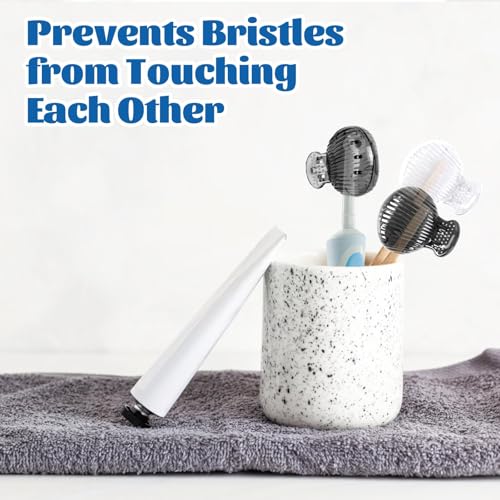 UCEC Toothbrush Covers, Toothbrush Caps Cover, Toothbrush Head Covers for Household Travel, Fits Electronic and Manual Toothbrushes, 8 Pack - color: Style 15
