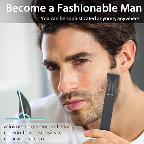 Nose Hair Trimmer for Men, Painless 3 in 1 Grooming Kit for Nose, Ear, Eyebrow & Body Hair, Rechargeable No Pull No Snag Trimming with 3 Waterproof Replacement Heads, Easy Cleansing - size: 3 in 1