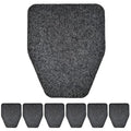 6 Pack Urinal Mats, Non Slip Urinal Floor Mats, Water Absorption Floor Urinal Pads, Non-Slip Rubber Backing Commercial Splash Mats for Men Bathroom Restroom Office Toilet (17Inch x20.5Inch) - style: 6 Pack