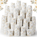 Tiamon 500 Pack 2 oz Paper Cups, Mini Mouthwash Disposable Bathroom Small Paper Drinking Espresso Cups for Home Office Travel Picnic Party Supplies(Magnolia) - style: Magnolia