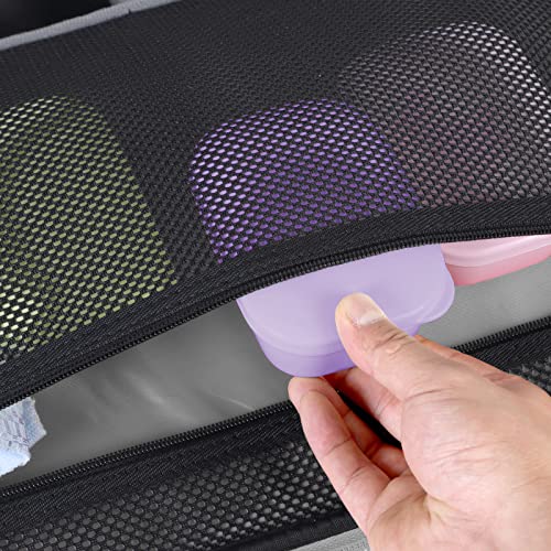 Quatish 2 Pack Travel Soap Container, Portable Soap Holder with Lid, Bar Soap Holder, Soap Case for Camping Gym Travel, Soap Box for Bathroom,Purple - color: Purple