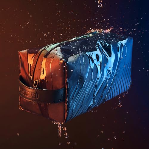 MANSCAPED® The Shed 2.0 Toiletry Bag, Premium Quality Men's Travel Bag, Stylish Organization and Hassle-Free On-The-Go Kit, Water-Resistant to Protect Your Grooming Tools & Accessories