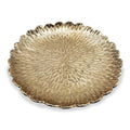 Brass Jewelry Tray with Design – Gold Color Circular Small Round Spoon Rest Candle Holder Soap Dish - Perfect Catchall for Wax Candles, Jewelry, Rings, and Trinkets - color: Brass With Embossed Design
