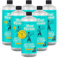 Aunt Fannie's Ultra Concentrated Floor Cleaner Vinegar Wash, Multi-Surface Solution For Mopping, Makes 16 Gallons, Bright Lemon Scent, 32 oz. (Pack of 6) - size: 32 Fl Oz (Pack of 6)