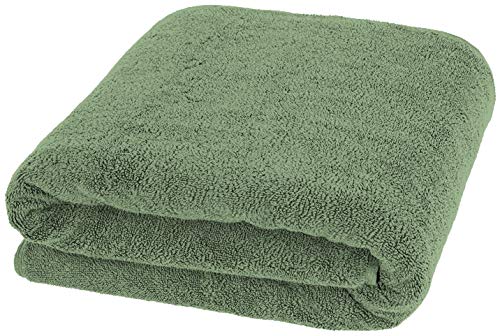 100% Cotton Oversized 40x80 Bath Sheet, Turkish Bath Towels for Bathroom Extra Large, Sage Green Bath Sheet - color: Sage Green, size: Bath Sheet 40x80"