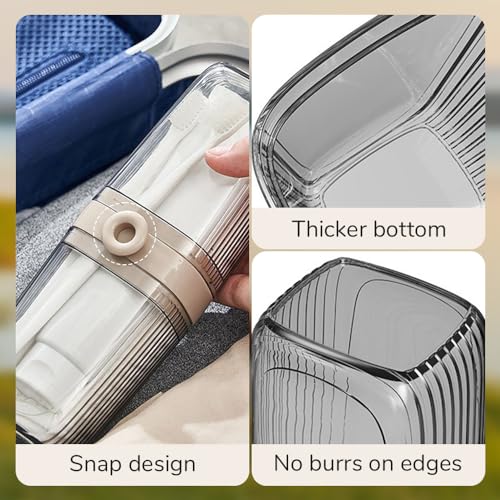 Travel Soap Case,2024 New Portable Soap Container with Lid,Travel Soap Container for Traveling Leak Proof,Portable Bar Soap Case for Shower Bath Bathroom Household Supplies (Set*2) - color: Set*2