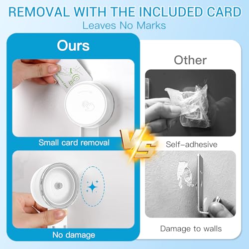 LUXEAR Heavy Duty Waterproof Shower Hooks 2 Pack - Suction Hook, No Drill Damage-Free Removable Reusable Wall Hooks for Bathroom Kitchen Towel Bathrobe Loofah Shower Hooks (Max Load 11LB/5KG) - size: 2 Pack Single