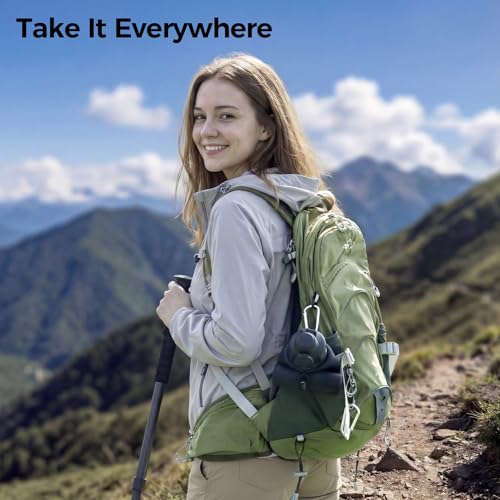 TakeToday Collapsible Water Bottles 32oz, Foldable Travel Bottle, TSA-Approved Leakproof Newly Silicone Water Bottle for Hiking, Travel, Outdoors, Green - color: Green