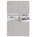 Nonslip Bathtub Mat, Anti Slip Bath Mat 0.6" Extra Thick, Quick Dry Bath Tub Anti Slip Shower Mat, Loofah Non-Slip Bath Mat for Tub Bathroom Pool Kitchen Entryway Home Hotel(Light Gray 16x24) - color: Light Grey, size: 24" x 16" (Rectangular)
