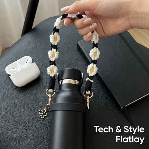Silicone Water Bottle Handle Strap for Gym Travel Hiking Compatible with Stanley 30 & 40oz Cup Accessories for Men Women Gift - color: Style K