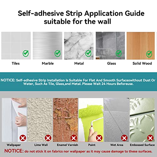 YUET Toilet Roll Holder Self Adhesive Holders Tissue 3M Stand Hanger Bathroom, Kitchen, Washroom Premium Thicken SUS-304 Stainless Steel, No Drilling Strong Adhesiveness Rustproof (Polished Chrome) - color: Polished