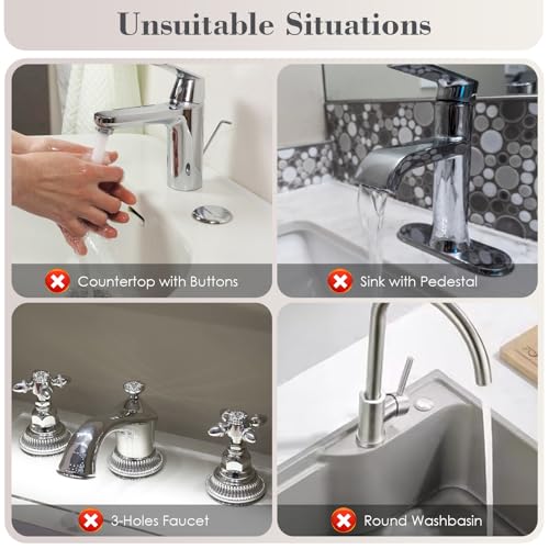 Stone Faucet Mat for Kitchen Sink, 15.7" Diatomite Drying Stone Mat Sink Protector Super Absorbent, Kitchen Sink Splash Guard, Sink Stone Quick Dry Around Faucet for Kitchen Bathroom Counter - size: 15.7" x 3.9"