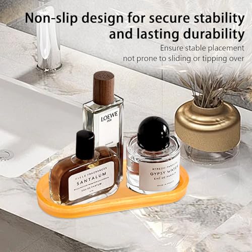 Vanity Bathroom Tray Countertop - Golden Makeup Dresser Tray - color: Golden2