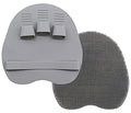 1 Pack Silicone Shower Brush, Body Wash Exfoliating Skin Massage Scrubber | Soft Dry Skin Brushing Glove Loofah, Fit for Sensitive and All Kinds of Skin,Gray - color: Gray