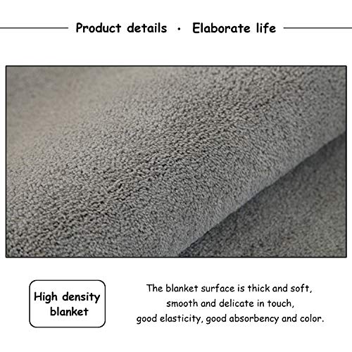 Grey Memory Foam Bath Mat - Incredibly Soft Absorbent Rug Sets - Non-Slip and 17 x 24 inches - Use for Kitchen or Bathroom - color: Grey, size: 17 x 24 inches