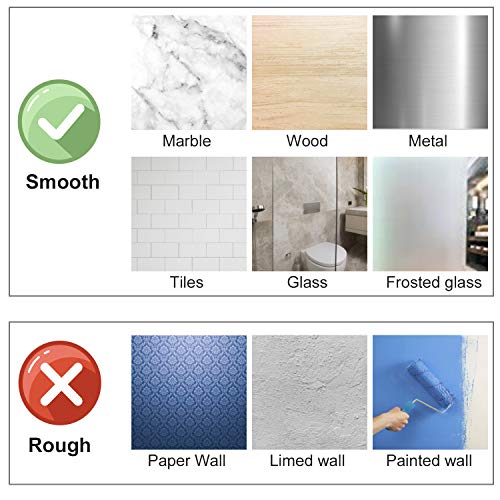 Boperzi Dustproof Cover Toothbrush Holder Wall Mounted Automatic Dispenser for Shower Bathroom Set with 2 Toothpaste Squeezers(No Electric, No Light) - color: Black