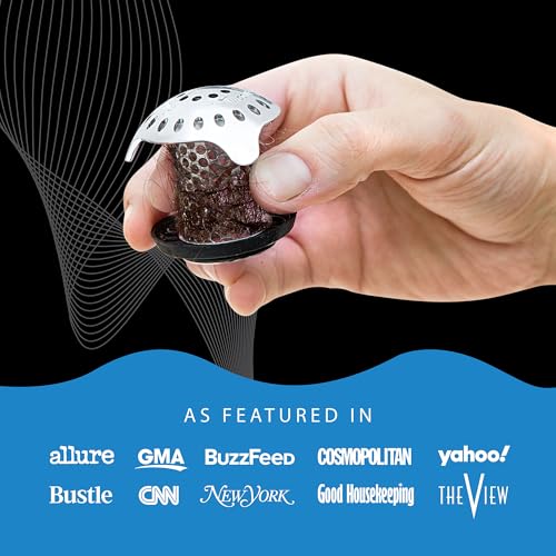 TubShroom Ultra Revolutionary Bath Tub Drain Protector Hair Catcher/Strainer/Snare, Stainless Steel, Stainless Combo - style: Stainless Combo