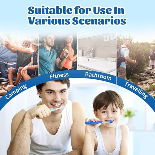 UCEC Toothbrush Covers, Toothbrush Caps Cover, Toothbrush Head Covers for Household Travel, Fits Electronic and Manual Toothbrushes, 8 Pack - color: Style 15