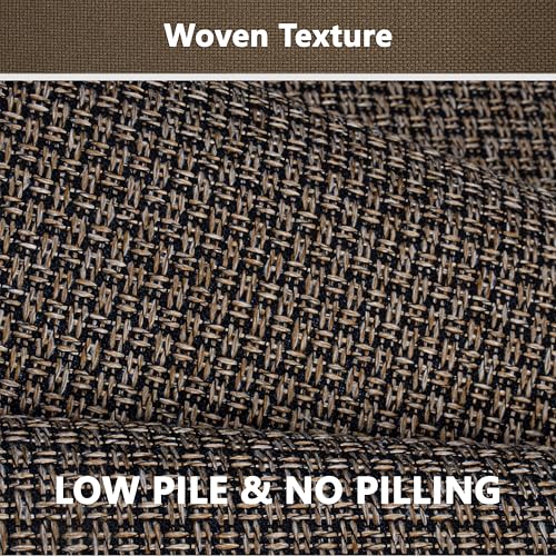 Long Bathroom Rugs Runner Bathroom Mat Quick Dry Machine Washable Bathroom Rugs Ultra Thin Door Mat, 17" x 47" - color: Black Brown, size: Runner(17"x47")