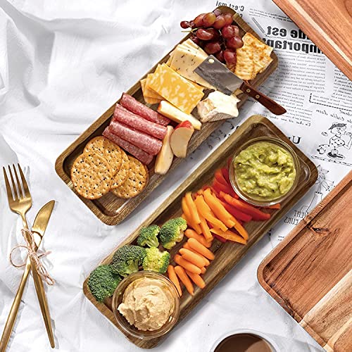 Bathroom Long Vanity Trays, 1PCS Wooden Toilet Tank Storage Tray, Farmhouse Wood Tray Kitchen Living Room Counter Top Organizers for Small Things, Table Sink Holders 11 x 4 inch - color: Square