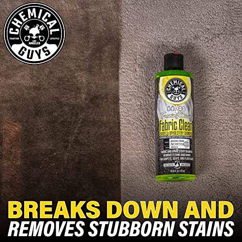 Chemical Guys Foaming Citrus Fabric Clean Carpet & Upholstery Cleaner (Car Carpets, Seats & Floor Mats), Safe for Cars, Home, Office, & More, Extra Large Size 32 fl oz, Citrus Scent - CWS20332 - size: 32 Fl Oz (Pack of 1)