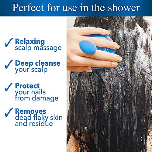 Nizoral Anti-Dandruff Shampoo 7oz and Scalp Massager Brush Bundle