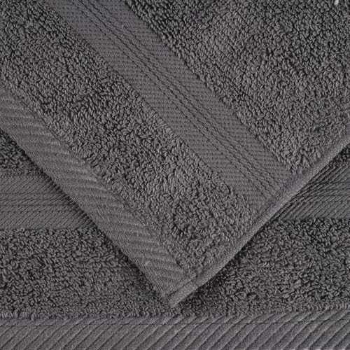 Superior Cotton Bath Sheet Set, Daily Use, Bathroom, Guest Room, Bath, Shower, Pool, Body, Home Essentials, Quality Soft Plush Absorbent Towels, Zero Twist, Smart Dry Collection, Set of 2, Grey - color: Grey, size: 2PC Bath Sheet