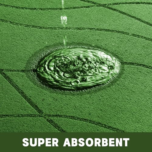 YIHOUSE Bathroom Rugs Set 2 Piece, Memory Foam Bath Mat Green | 17x24& 20x32, Ultra Soft, Absorbent, Non-Slip, Machine Washable, for Bathroom, Sink and Toilet - color: Grass Green, size: 2'8" x 1'8" (Rectangular)
