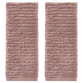 SKL Home CloudSoft Cotton Luxury 2-Piece Hand Towel Set, Clay - color: Clay, style: Hand Towels (Set of 2)