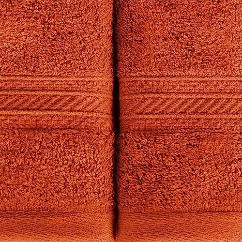 Superior Atlas Cotton Luxury Face Towels, Washcloth Set, Heavyweight, Bathroom Accessories, Kitchen Basics, Spa, Salon, Hotel, Resort, Thick, Ultra-Plush, Highly-Absorbent, Face Towel, Sandstone - color: Sandstone, size: 12-Piece Face Towel Set