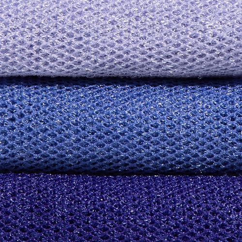 Kitsch African Net Sponge – Exfoliating Body Scrubber for Cleansing & Gentle Daily Exfoliation – Stretchable Bath Sponge for Hard-to-Reach Areas, Long-Lasting Shower Essential - Ocean Blue, 3 Pcs - color: Ocean Blue