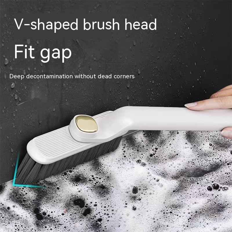 3 in 1 Multi-Functional Rotating Gap Cleaning Brush | Suitable for Bathrooms and Kitchens, Window Sills and Corners Cleaning