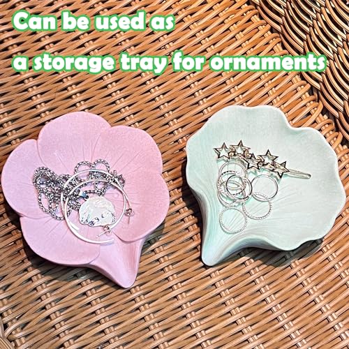 Soap Dish Soap Holder Self-Draining Soap Dish, Resin Bar Soap Holder, Ginkgo Leaf Shape Soap Tray Soap Saver for Bathroom,Kitchen,Sink,Bathtub, Easy Cleaning and Keep Dry - color: Ginkgo Leaf