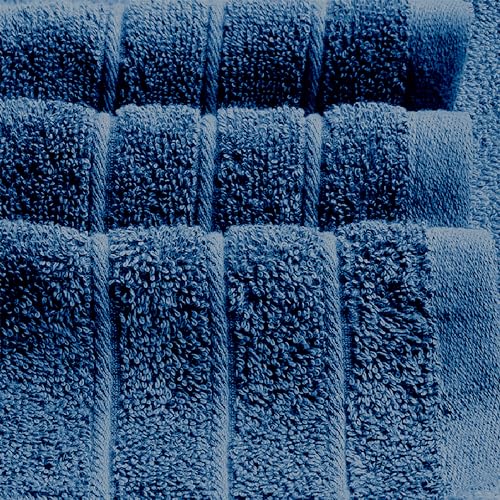 Tens Towels Pack of 4 Extra Large Bath Towels 30 x 60 Inches, 100% Cotton, Larger & Lighter Weight, Quicker to Dry, Super Soft and Absorbent, Perfect for Bathroom, Blue - color: Blue