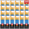 AROIC Acrylic Paint Brush Set, 24pack/240pcs Nylon Hair Paint Brushes for Acrylic Painting, Artist Craft Paint Brushes Supplies, Kid Adult Watercolor Oil Paint Brush Kit - size: 240pcs
