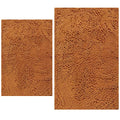 BOANKODU Bathroom Rugs Sets 2 Piece, Extra Soft Chenille Bath Mat Absorbent Bathroom Rug, Bathroom Mat with Sturdy PVC Non-Slip Bottom, Machine Washable Bath Rugs (Champagne) - color: Champagne, size: 16" x 24" + 20" x 32" (Rectangular)