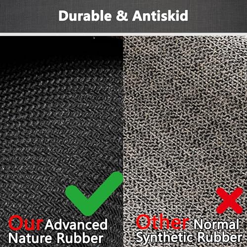 Bathroom Rugs Non Slip Bath Mat, Bathroom Mat Quick Dry Machine Washable Rugs, Shower Rug 17" x 32", Grey Thin Bath Mat Fit Under Door - color: Grey, size: Medium(17"x32")