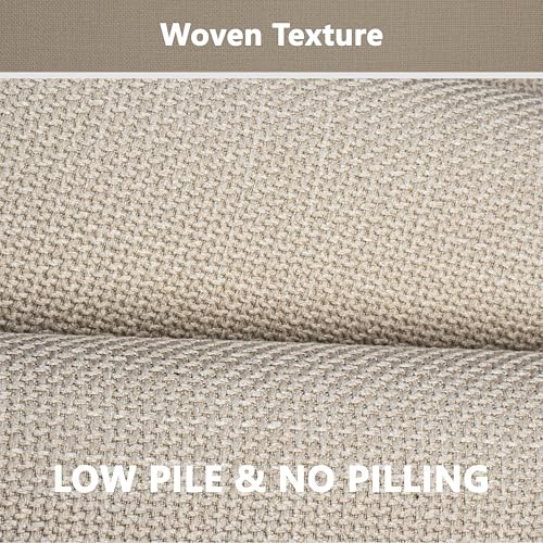 Large Bathroom Rugs Runner Non Slip Bath Mat 17" x 47", Quick Dry Bath Mat, Machine Washable Bathroom Rugs, Beige, Thin Bath Mat - color: Light Beige, size: Runner(17"x47")