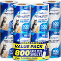 PetLovers Extra Sticky Lint Roller Mega Value Set for Pet Hair Removal, Dog and Cat Lint Remover (8 Pack Refills) - size: 8 Pack Lint Roller Refills
