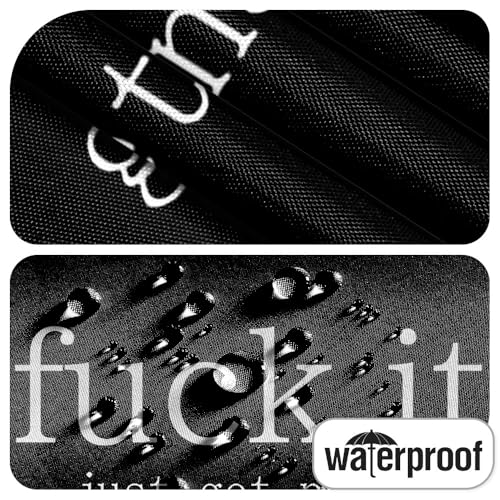 60x72inch Funny Quotes Shower Curtain Fuck it Just Get Naked Themed Bath Curtain Black Background Modern Simple Art for Home Hotel Bathroom Bathtub Liner with Hooks Bath Accessories - color: Black02, size: 60"W x 72"L (Pack of 1)