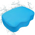 Joe&JoseRin Hot Tub Booster Seat Cushion with Non-Slip Micro Dot Bottom and Weighted, Bathroom Massage Hot Tub Accessories (Saddle-Shaped) - size: saddle-shaped